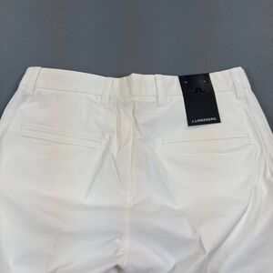 NWT J.Lindeberg Elof Regular Fit Light Poly Golf Pants Mens 32x32 White